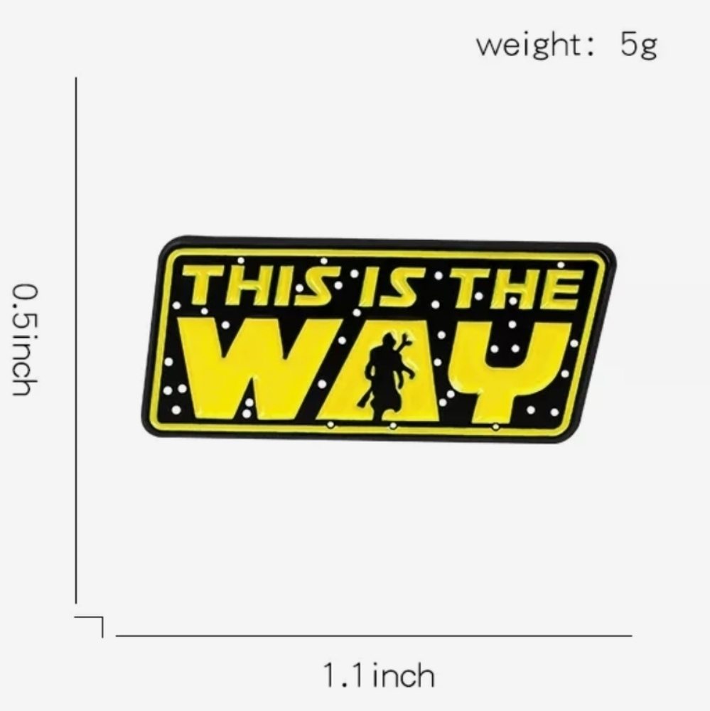 This is the way pin star wars mandalorian - Picture 2 of 3